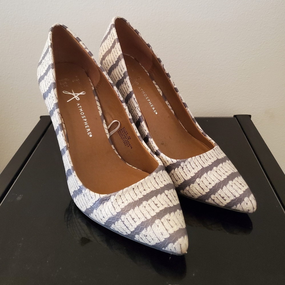Atmosphere Striped Pumps (Primark)
